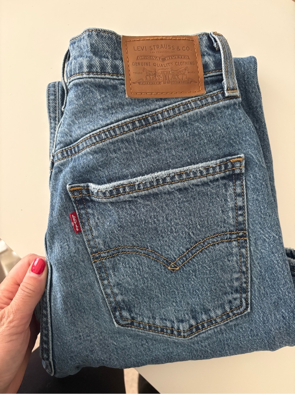 Levi's Midwash '70s High Flare Jean SZ 27 - Picture 9 of 9